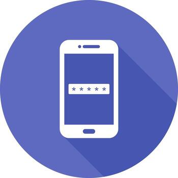 icono de vector de código de acceso