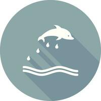 Dolphin Vector Icon