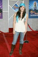 Briana Evigan Hannah Montana  Miley Cyrus Best of Both Worlds Concert Movie Premiere El Capitan Theater Los Angeles CA January 17 2008 2008 photo