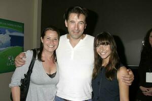 Lorraine Bracco  Billy Baldwin  her daughter GBK Emmy Gifting Suite Hollywood Roosevelt Hotel Los Angeles CA September 14 2007 2007 Kathy Hutchins Hutchins Photo