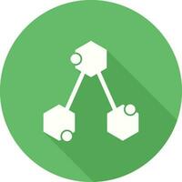 Chemical Structure Vector Icon