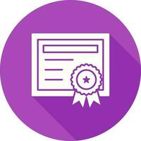 Certificate Vector Icon