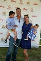 Nigel Barker and Family arriving at the A Time For Heroes Celebrity Carnival benefiting the Elizabeth Glaser Pediatrics AIDS Foundation at the Wadsworth Theater Grounds in Westwood , CA on June 7, 2009 photo