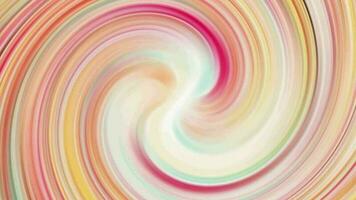 Abstract digital technology animated multicolored swirl video