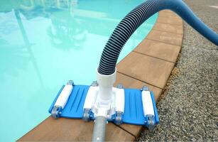 Vacuum head for swimming pool, pool cleaning  equipment. photo