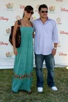 Vanessa Minnillo and Nick Lachey arriving at A Time For Heroes Celebrity Carnival benefiting the Elizabeth Glaser Pediatrics AIDS Foundation at the Wadsworth Theater Grounds in Westwood , CA on June 7, 2009 photo