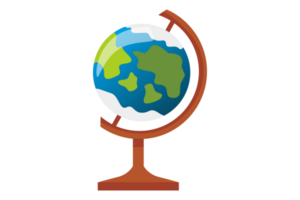 School Supplies - Globe With Transparent Background png