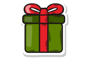 Gift Box Icon With Transparent Background png