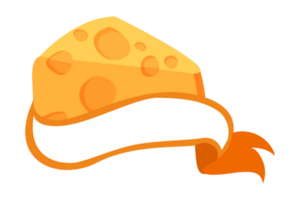 Käse Logo Symbol mit transparent Hintergrund png