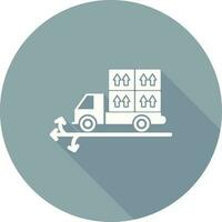 Multiple Delivery Points Vector Icon