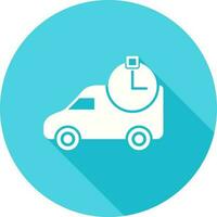 Time Based Delivery Vector Icon