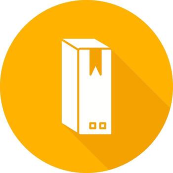 icono de vector de paquete