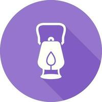 Oil Lamp Vector Icon