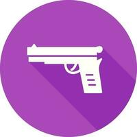 icono de vector de pistola