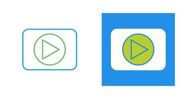 Play Button Vector Icon