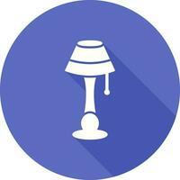 Lamp with stand Vector Icon