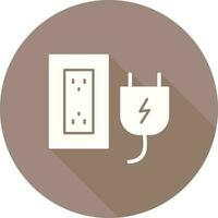 Plug and Socket Vector Icon