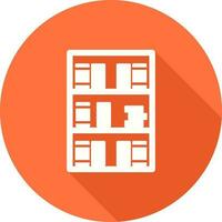 Book Shelf Vector Icon