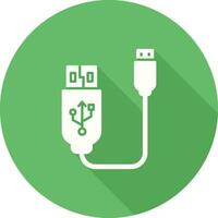 Usb Cable Vector Icon