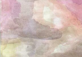 Soft Pink hand-drawn watercolor background photo