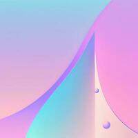Y2K nostalgia gradient abstract background photo