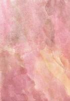 Soft Pink hand-drawn watercolor background photo