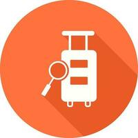 Luggage Inspection Vector Icon