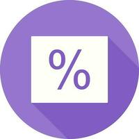 Percentage Vector Icon