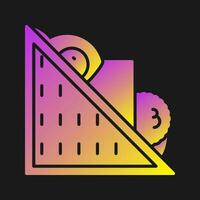 Sandwich  Line Icon vector