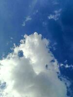sky and White clouds photo