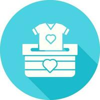 Cloth Donate Vector Icon