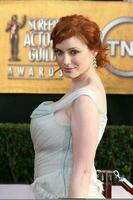 christina hendricks 2008 pantalla actores gremio premios santuario sala los angeles California enero 27 2008 foto