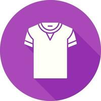 icono de vector de camiseta