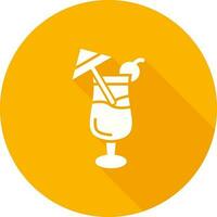 icono de vector de coctel