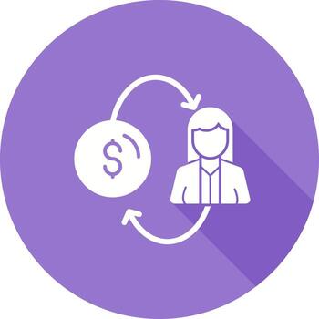 icono de vector de conversión