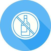 No Alcohol Vector Icon