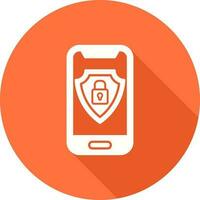 Mobile Security Vector Icon