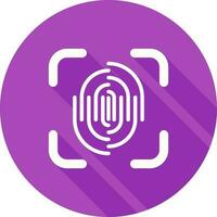 Fingerprint Vector Icon