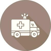 icono de vector de ambulancia