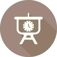 Time Manage Presentation Vector Icon