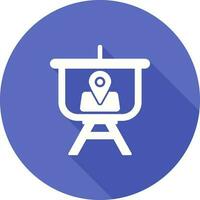 Location Presentation Vector Icon