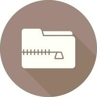Zip File Vector Icon