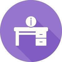 Information Desk Vector Icon