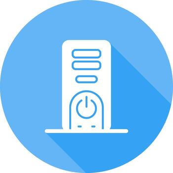 Cpu Tower Vector Icon
