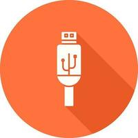 Usb Cable Vector Icon