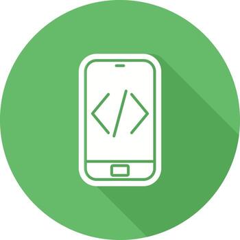 icono de vector de codificación