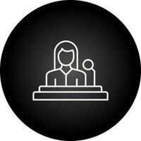 Lectern Vector Icon