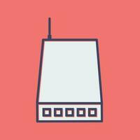 Networking Switch Vector icon