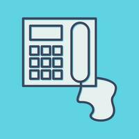 Telephone Vector icon