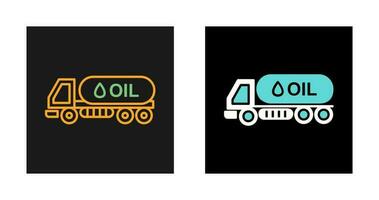 Tank Truck Vector Icon